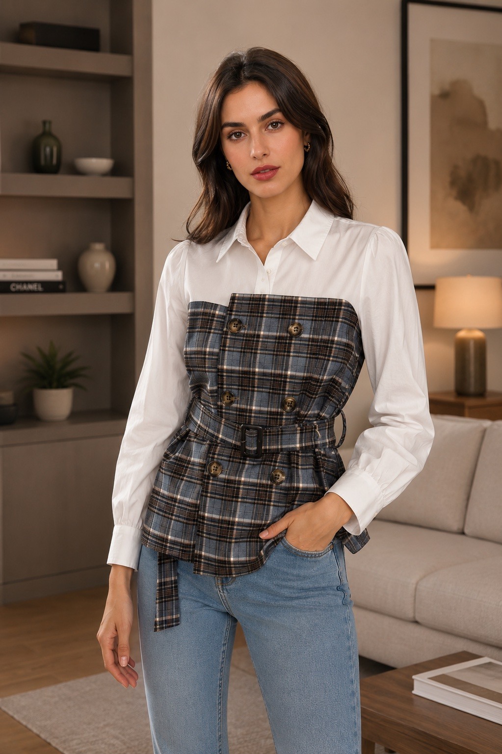 Grossiste Jolio & Co - Chemise à carreaux