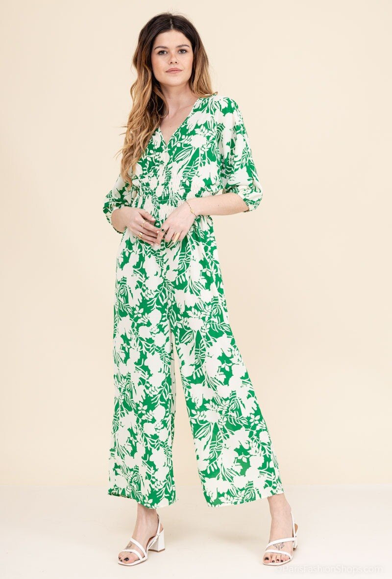 Wholesaler Jolio & Co - Printed JUMPSUIT