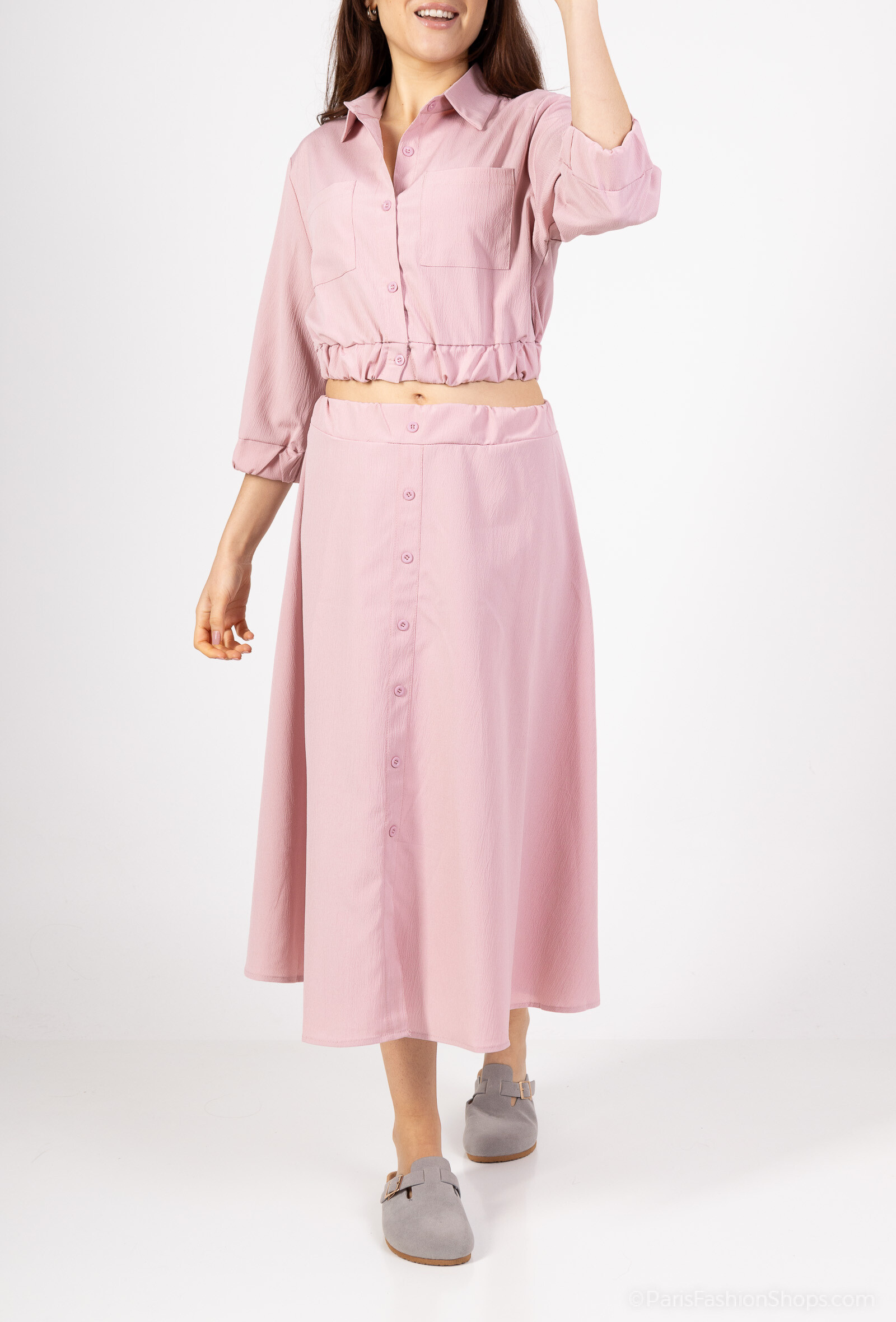 Wholesaler Jolio & Co - Blouse and skirt set