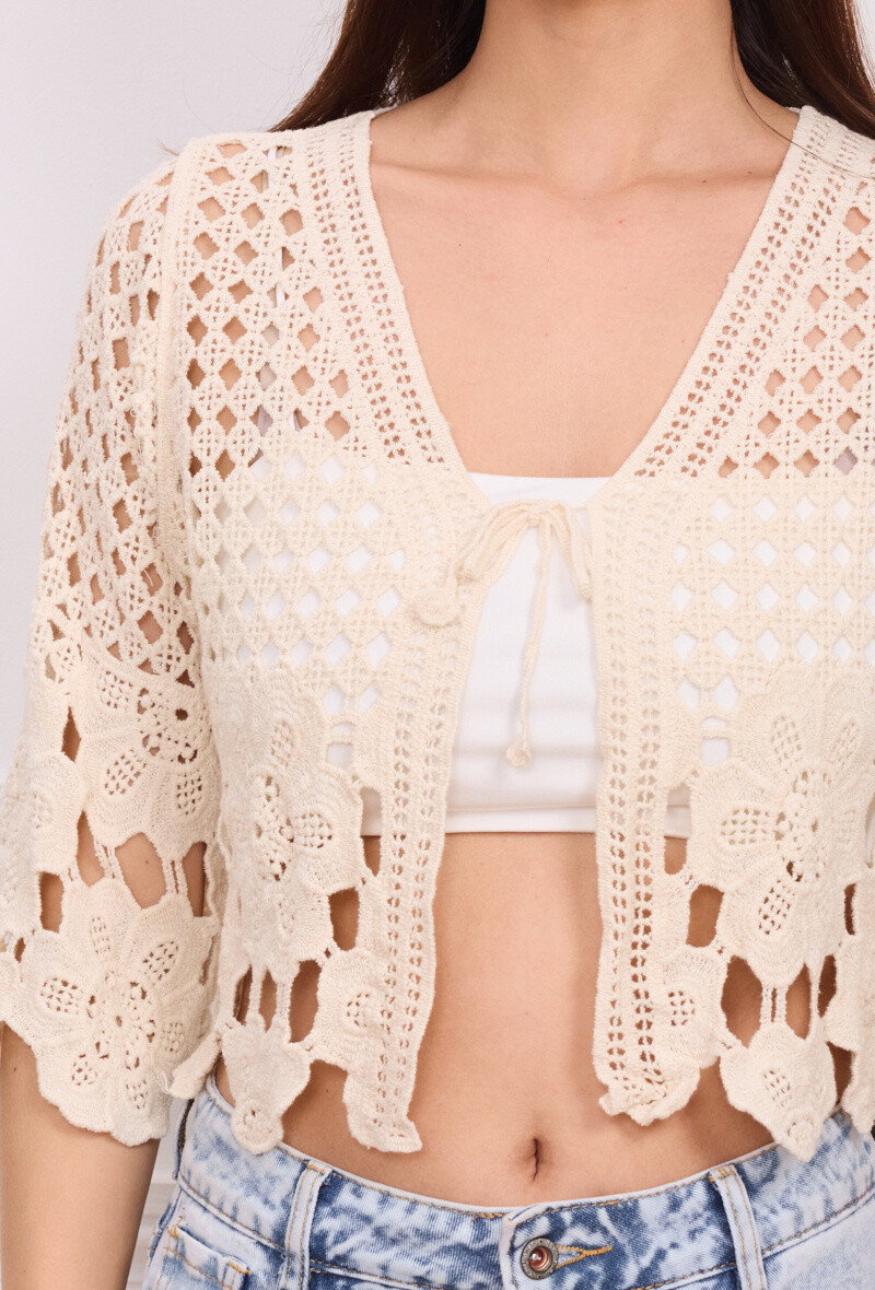 Wholesaler Jolio & Co - Crochet vest