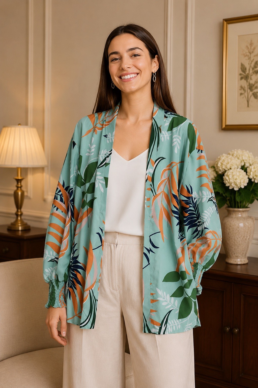 Grossiste Jolio & Co - Gilet imprimé
