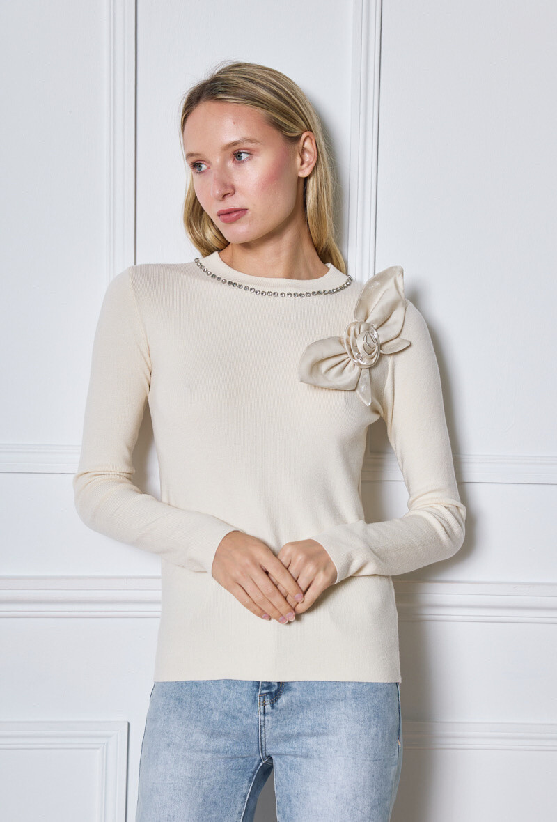 Wholesaler Jolio & Co - Rhinestone sweater