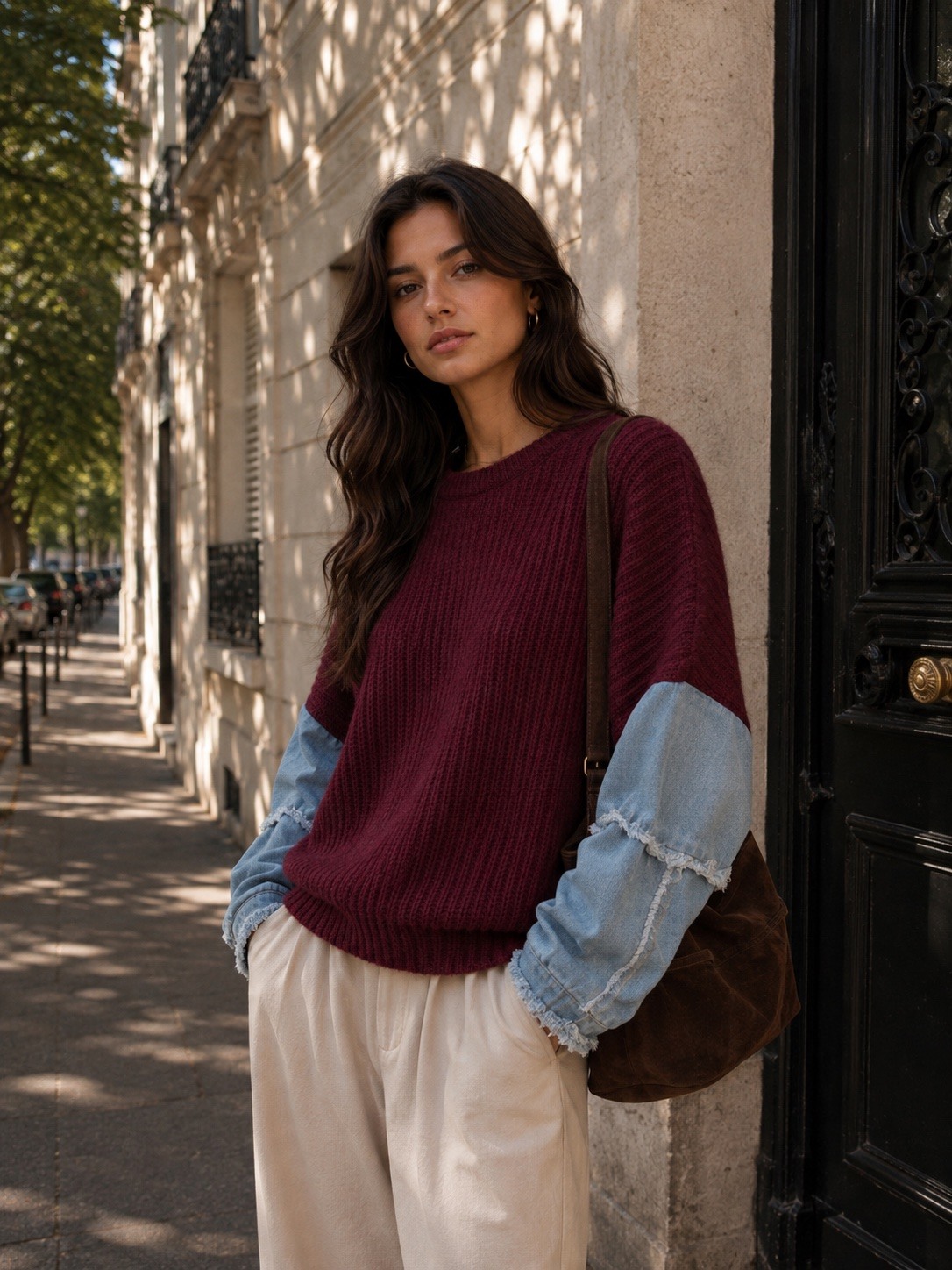 Grossiste Jolio & Co - Pull manches jeans