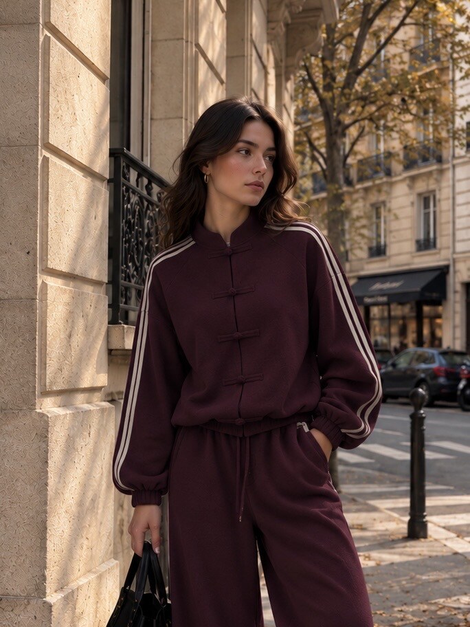 Großhändler Jolio & Co - Pullover mit chinesischen Knöpfen