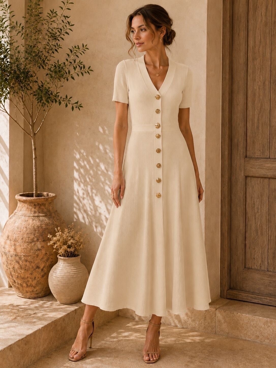 Grossiste Jolio & Co - Robe longue maille