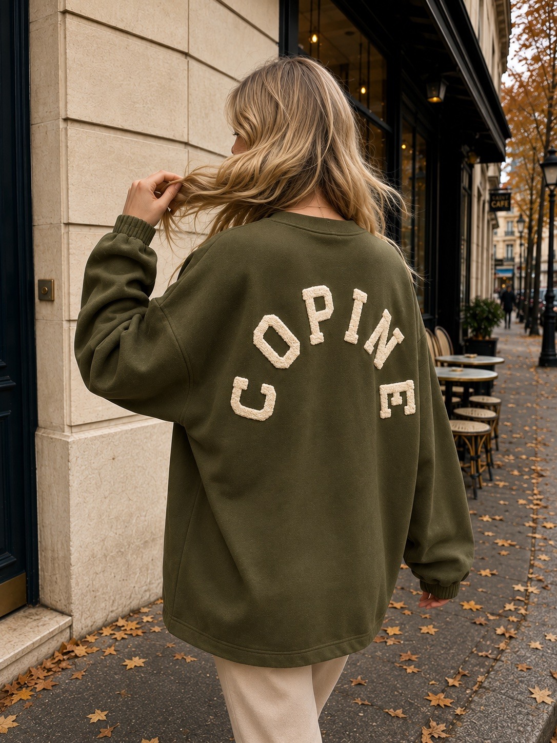 Grossiste Jolio & Co - Sweat brodé "Copines"