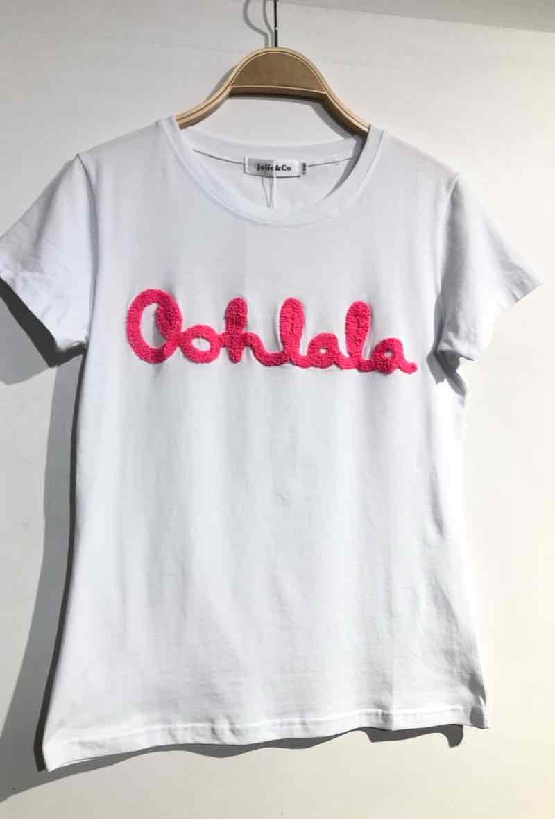 Grossiste Jolio & Co - T-shirt à inscription