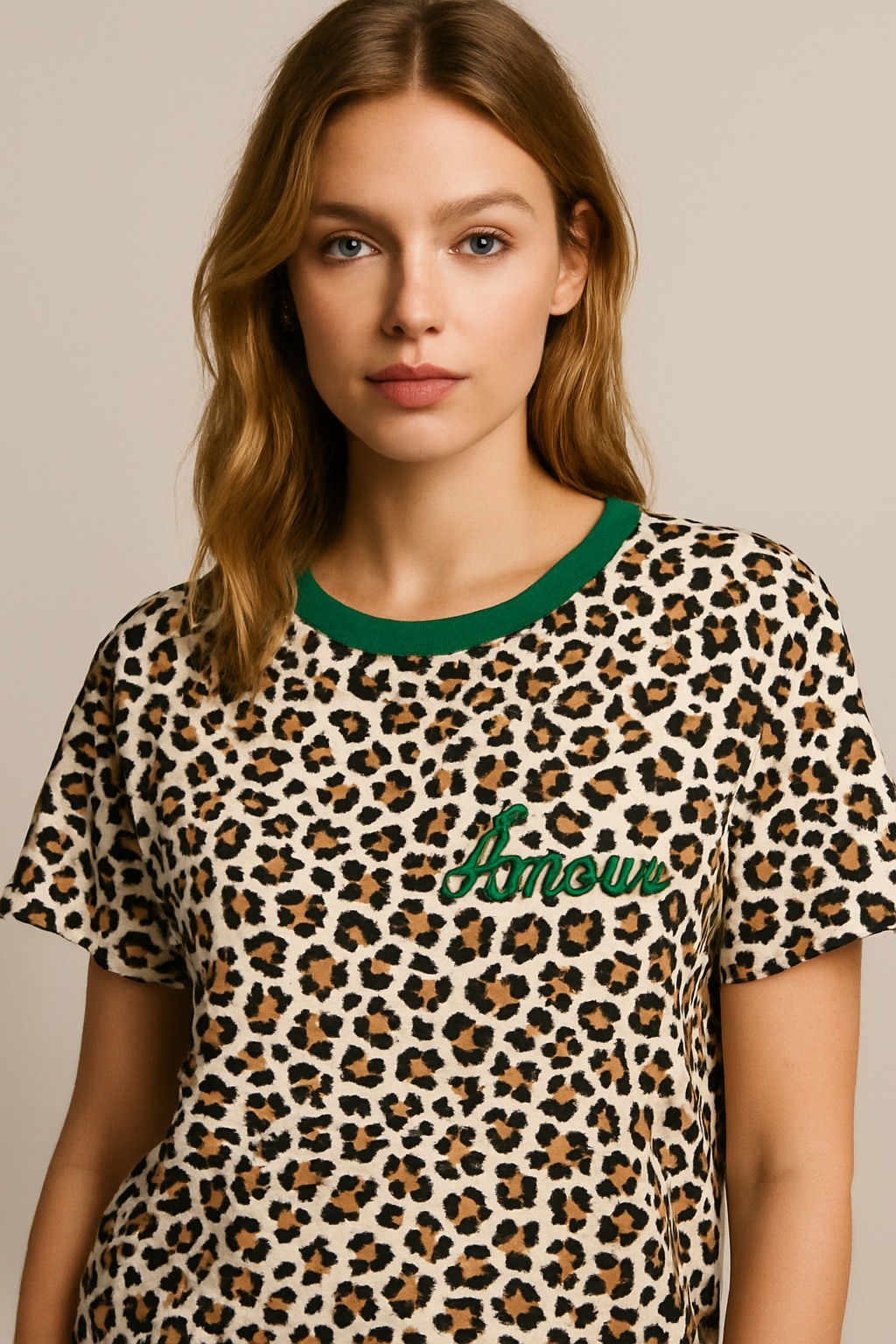 Grossista Jolio & Co - T-shirt stampa leopardo