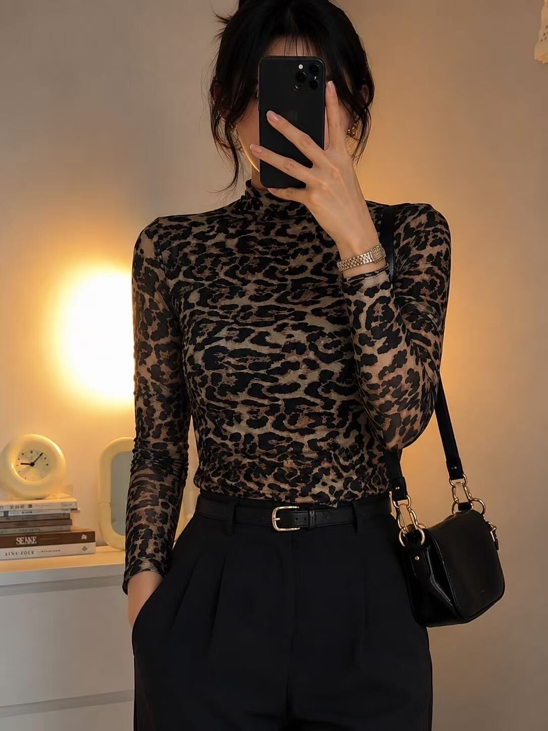 Grossista Jolio & Co - Top a stampa leopardata