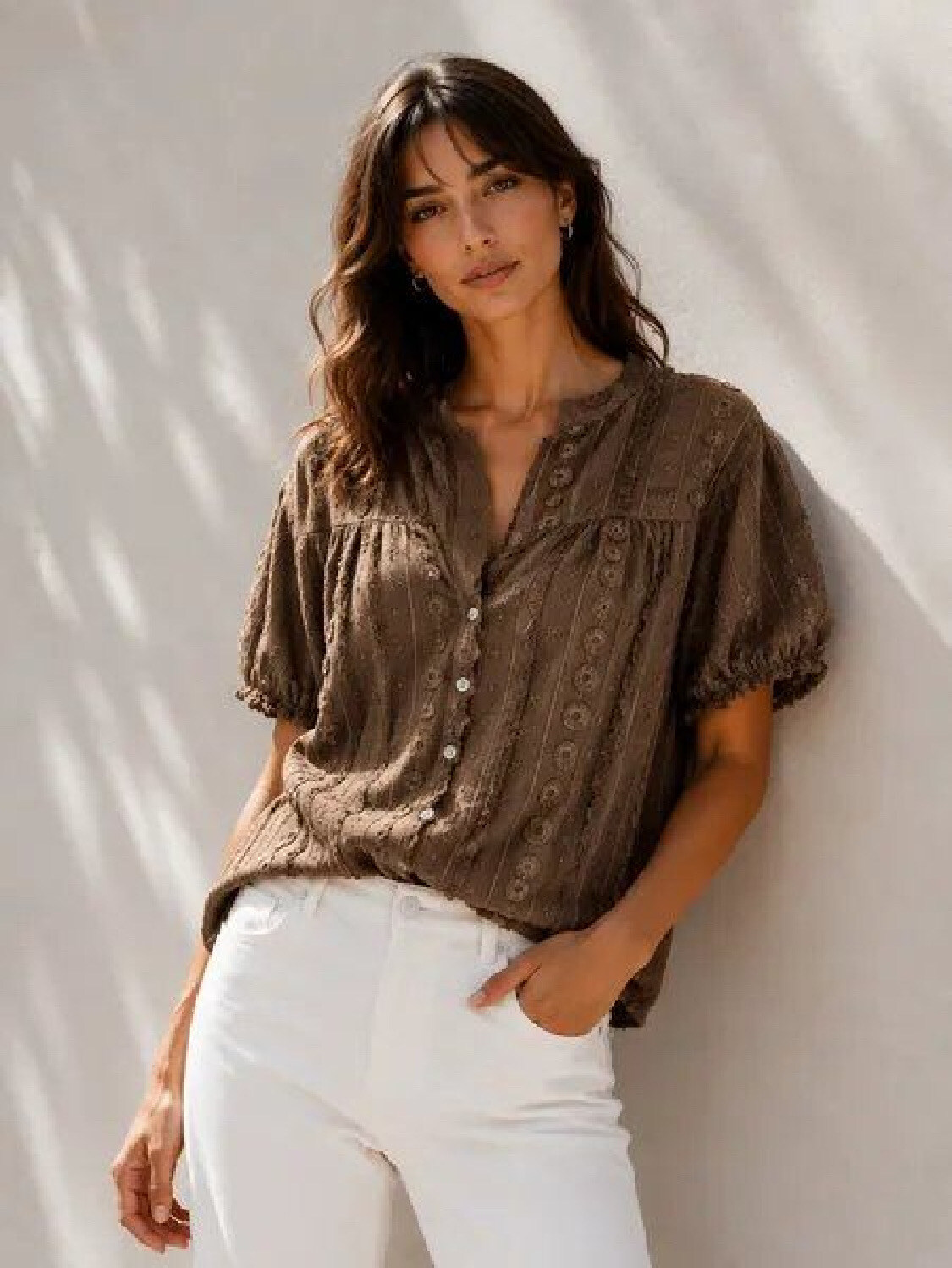 Großhändler Jolio & Co - Baumwollbluse