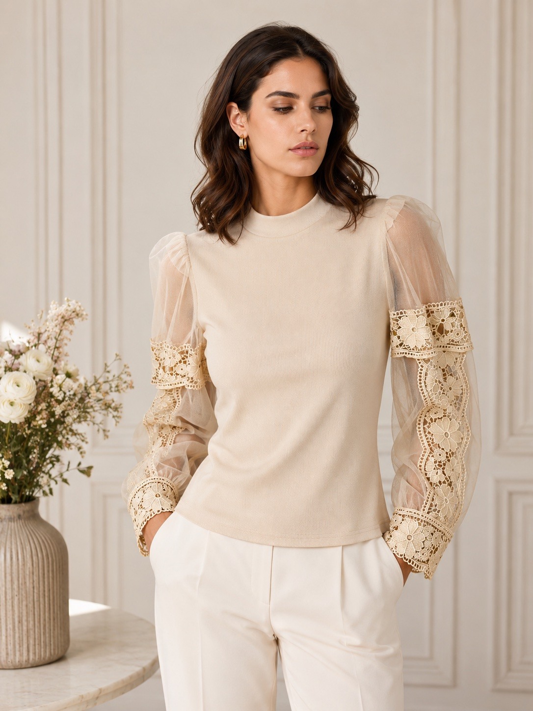 Mayorista Jolio & Co - Blusa de encaje
