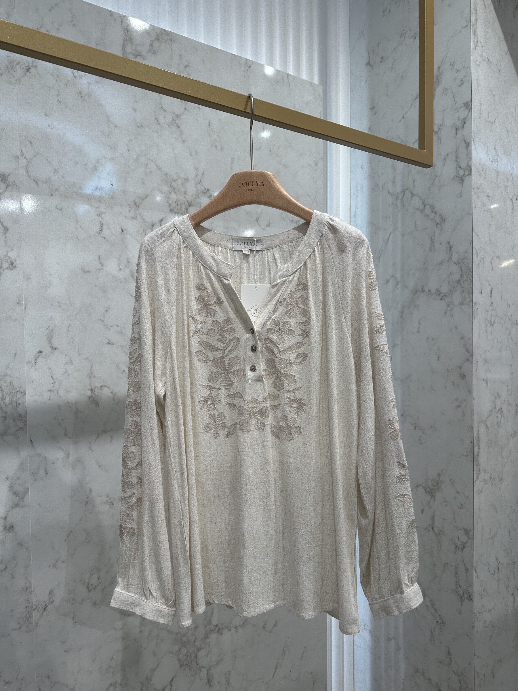 Grossiste JOLLYA - Blouse brodée
