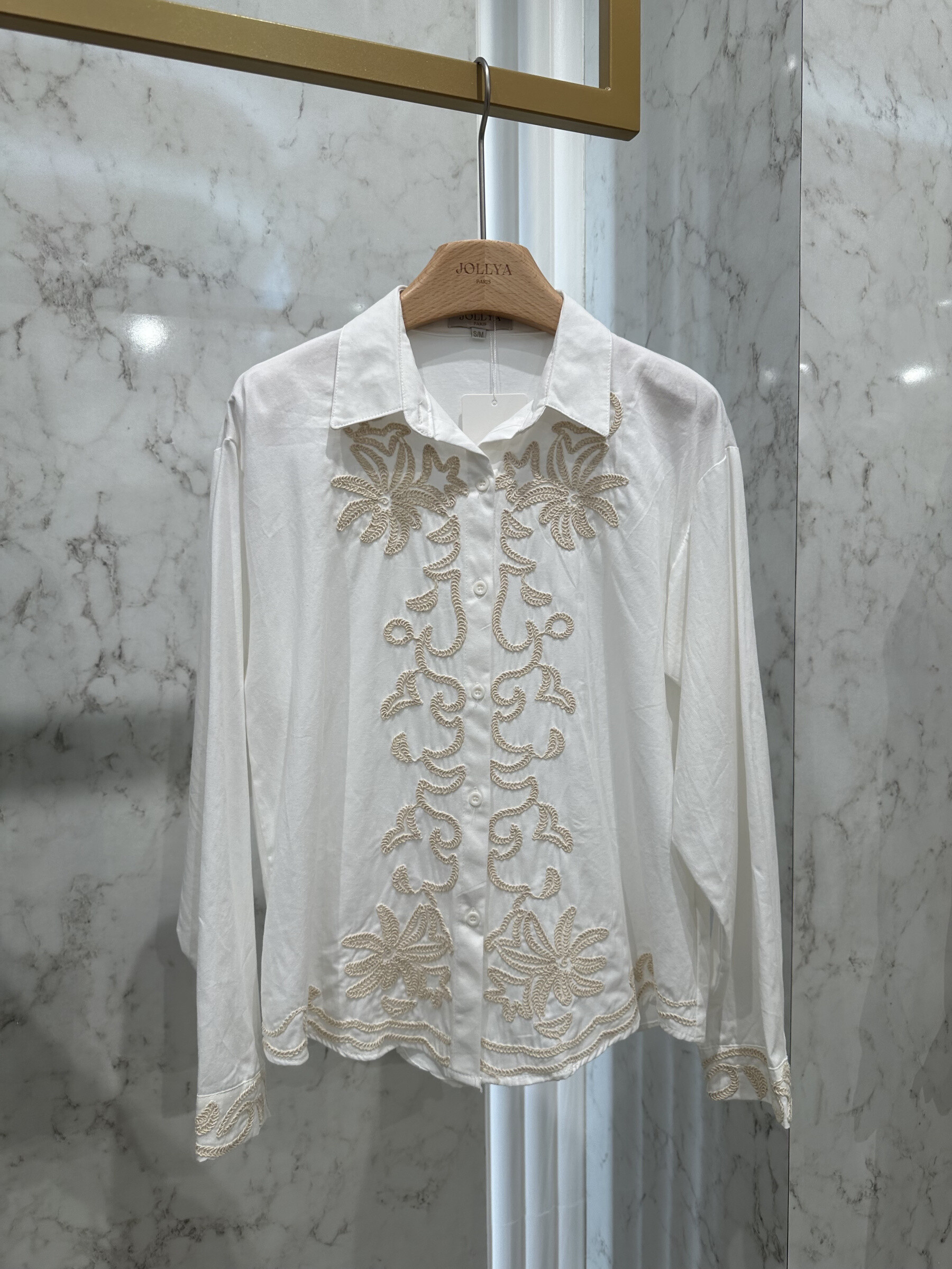 Grossiste JOLLYA - Chemise crochet