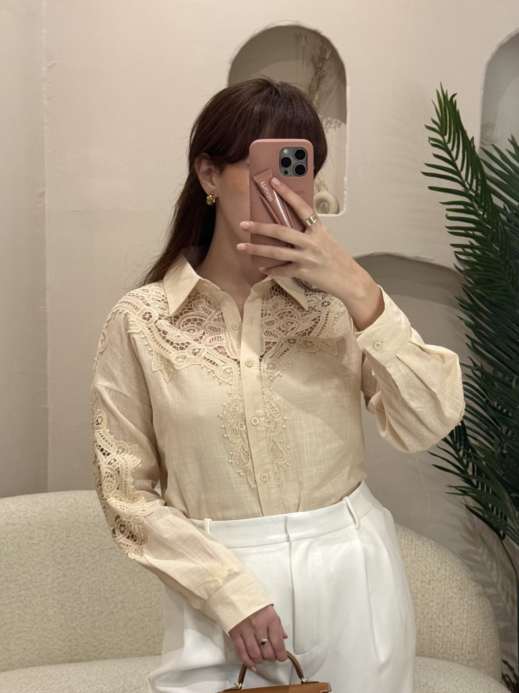 Wholesaler JOLLYA - Chic lace shirt