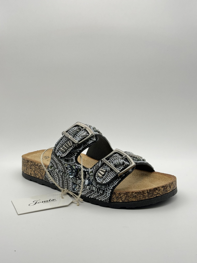 Wholesaler Jomix - Beaded pattern sandals