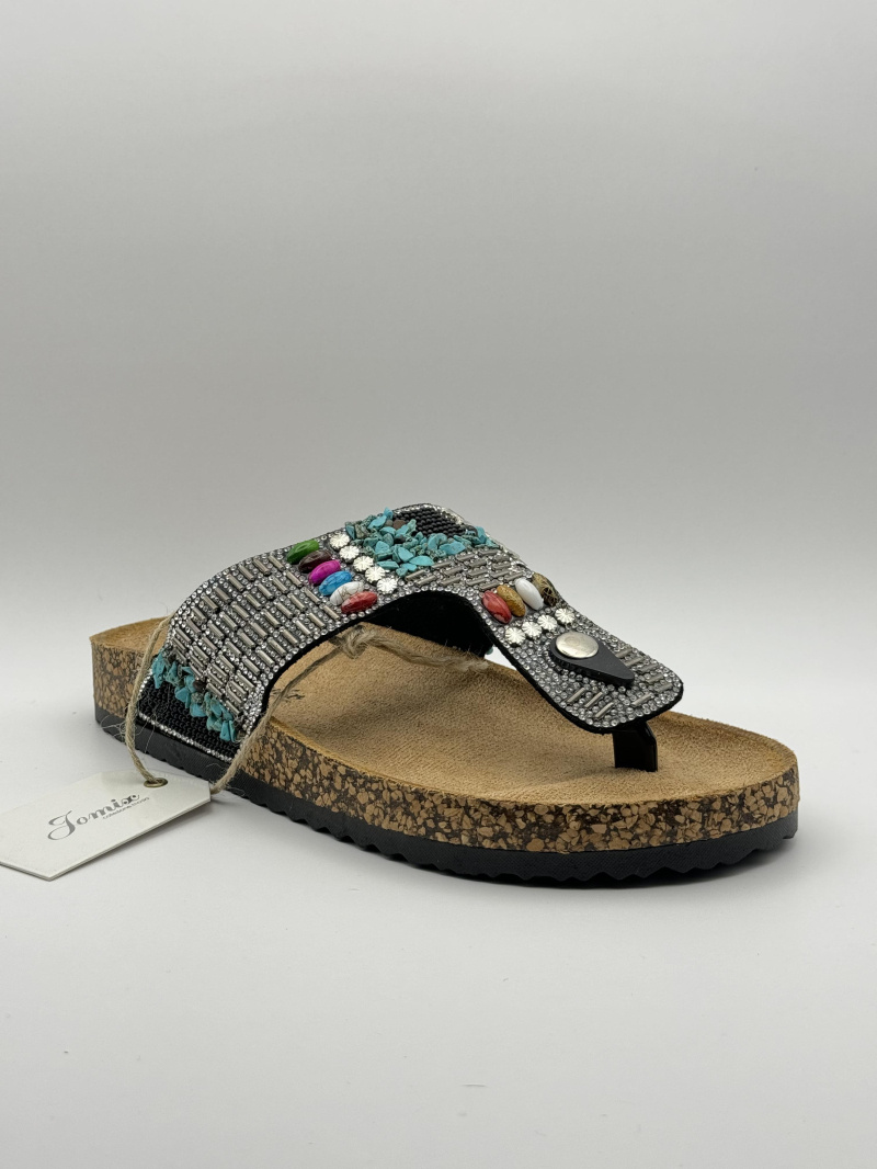 Wholesaler Jomix - Fancy jewelry and precious stone sandals