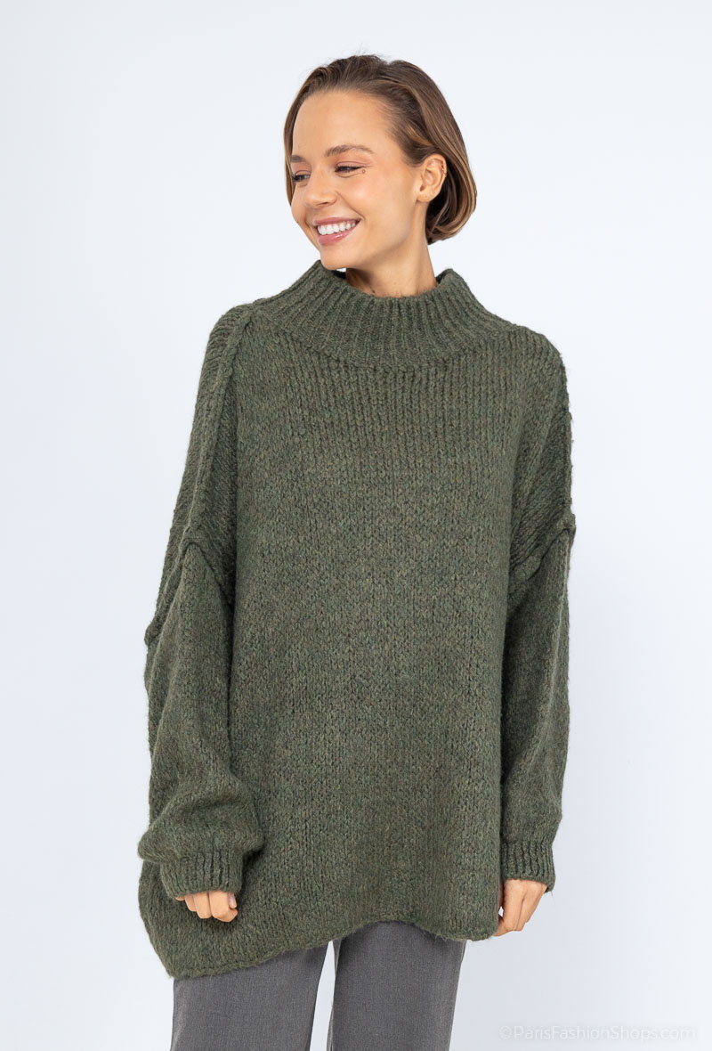 Wholesaler Jöwell - Oversized knit sweater