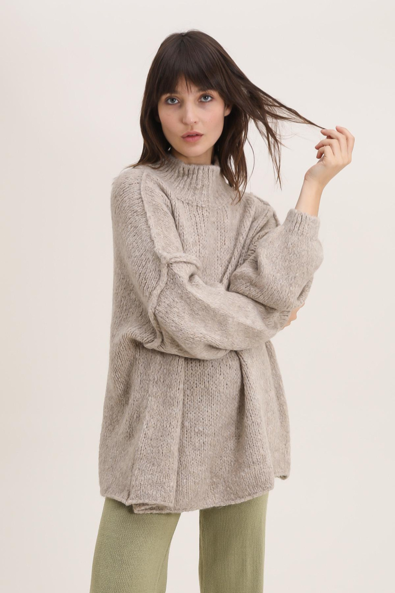 Wholesaler Jöwell - Oversized knit sweater