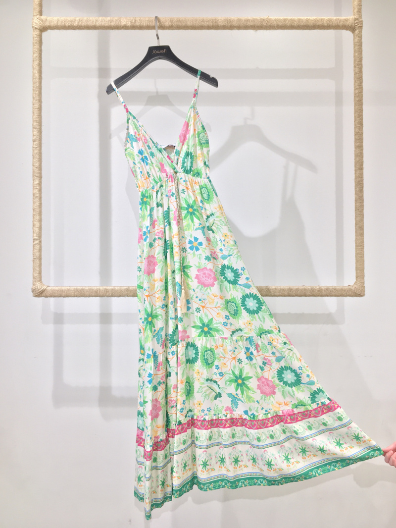 Wholesaler Jöwell - Printed maxi dress