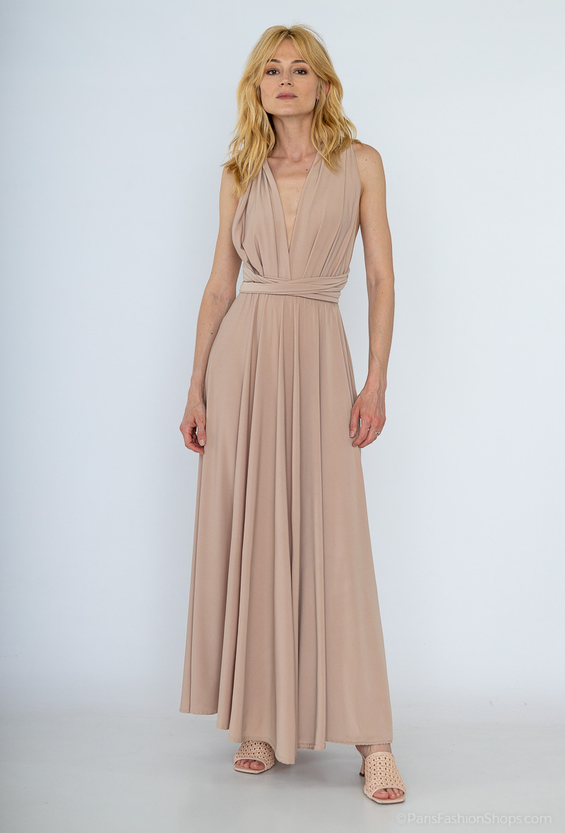Wholesaler Jöwell - Long multi-position dress