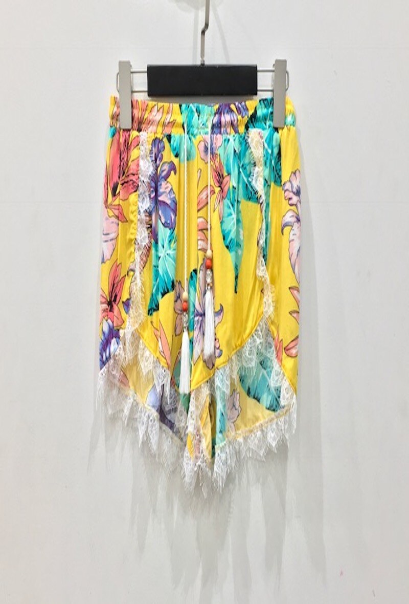 Mayorista Jöwell - Short fluido de encaje