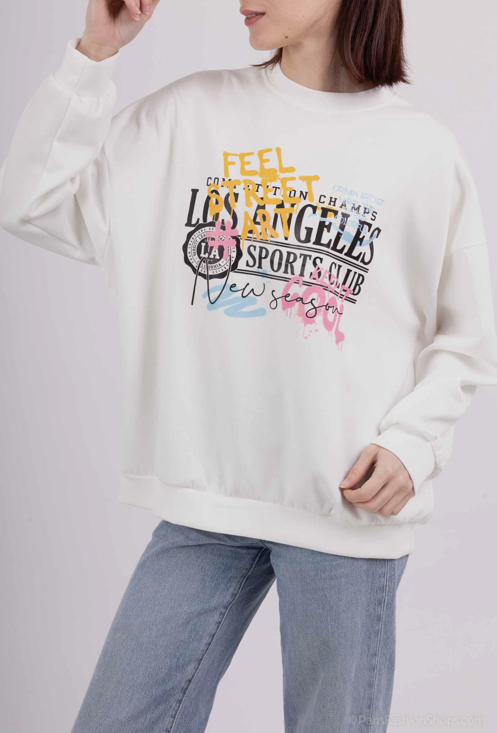 Wholesaler Jöwell - Soft Good Vibes sweatshirt