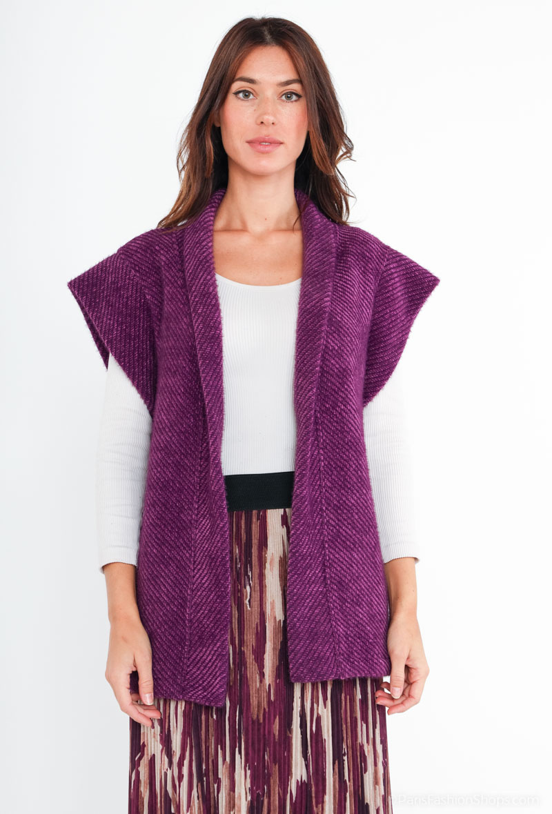 Wholesaler Jöwell - Soft sleeveless jacket