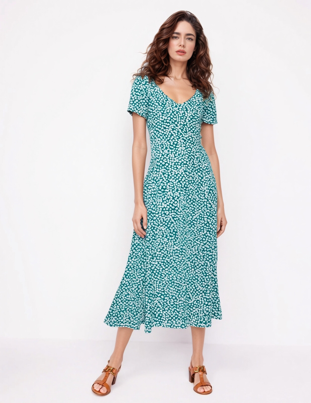 Großhändler Joy's - Ausgestelltes Midi-Kleid