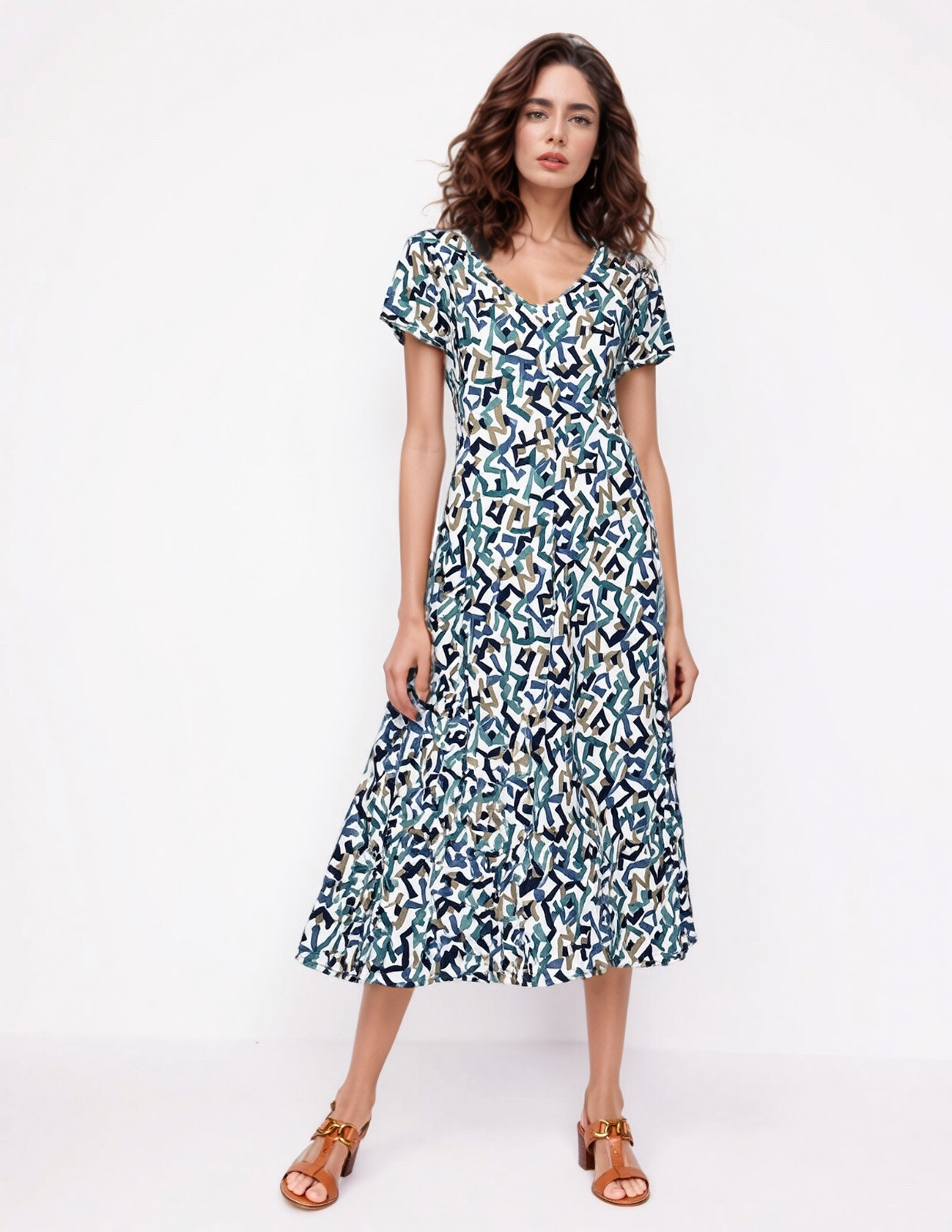 Großhändler Joy's - Ausgestelltes Midi-Kleid