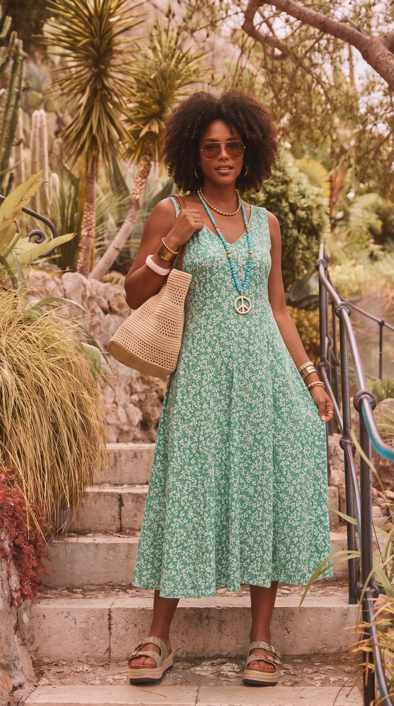 Mayorista Joy's - Vestido Midi Estampado Joy's Hecho en Francia