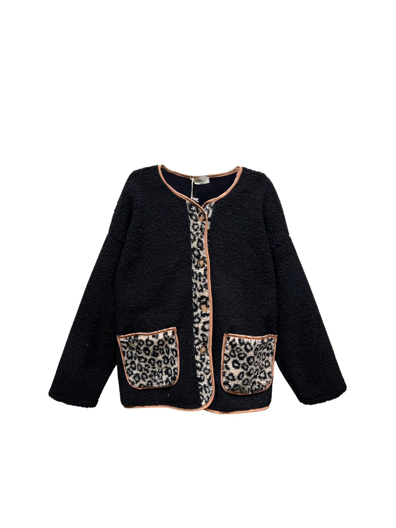 Wholesaler JOYNA - MOUMOUT LEOPARD JACKET