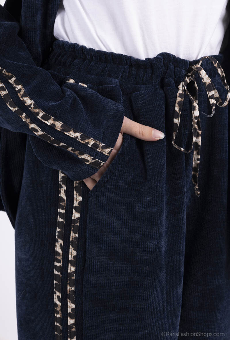 Wholesaler JOYNA - SOFT VELVET JACKET