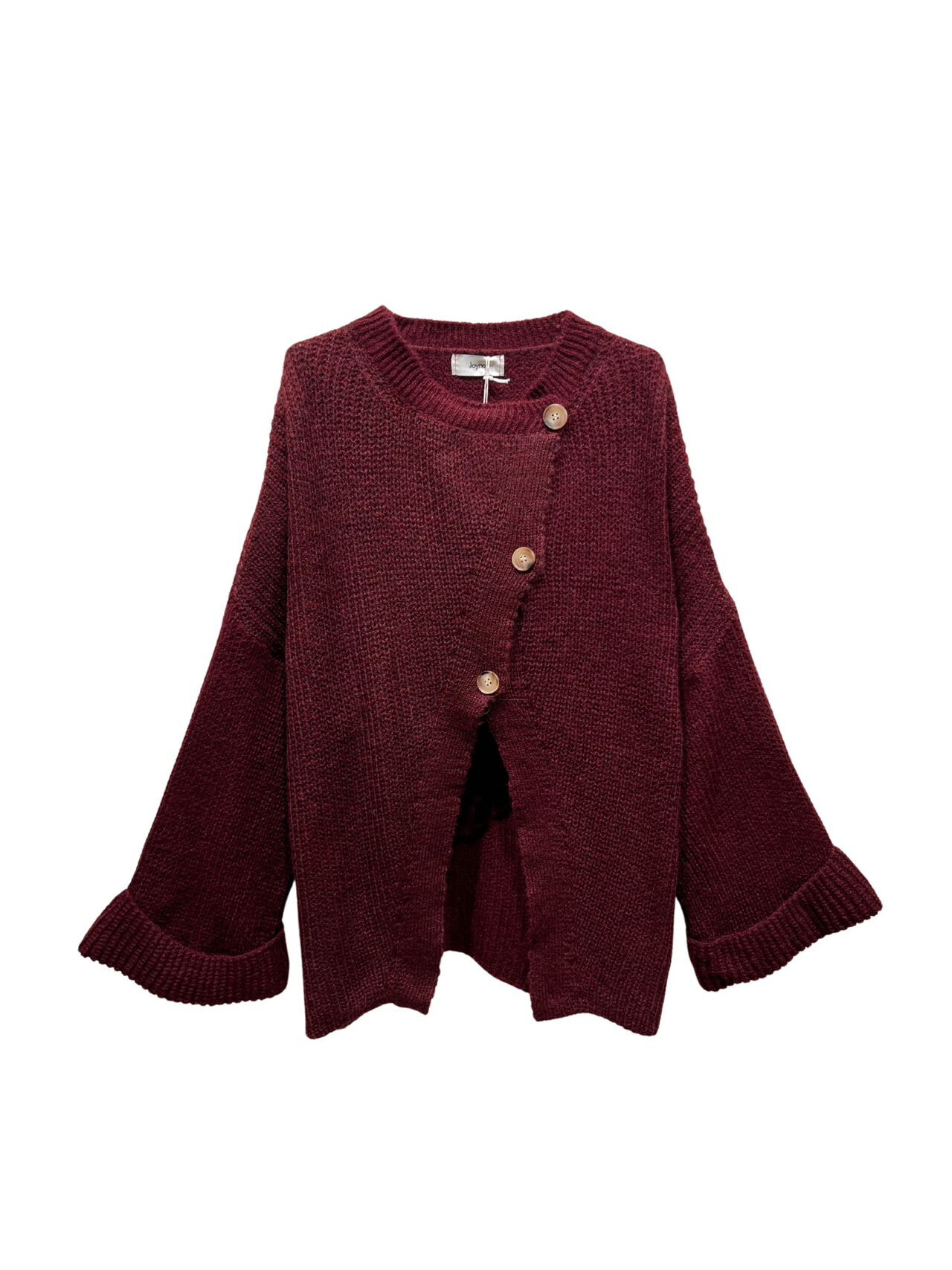 Wholesaler JOYNA - SWEATER WITH FALSE POCKETS