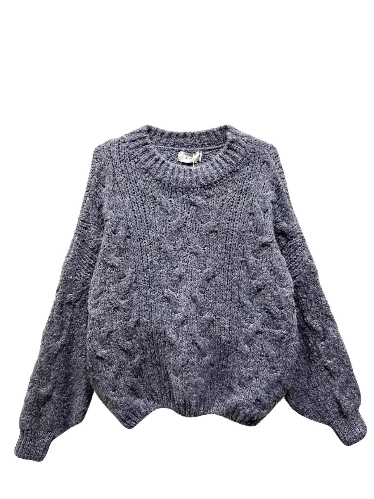 Wholesaler JOYNA - Uversize plain sweater