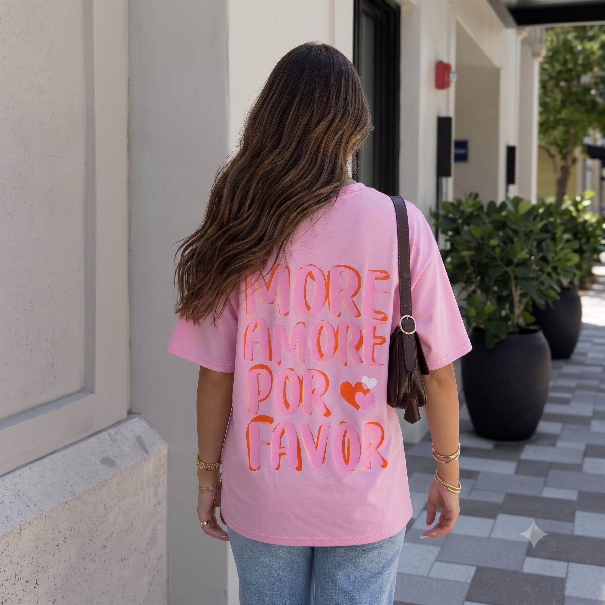 Mayorista JOYNA - CAMISETA ULTRA SUAVE MORE AMOR POR FAVOR