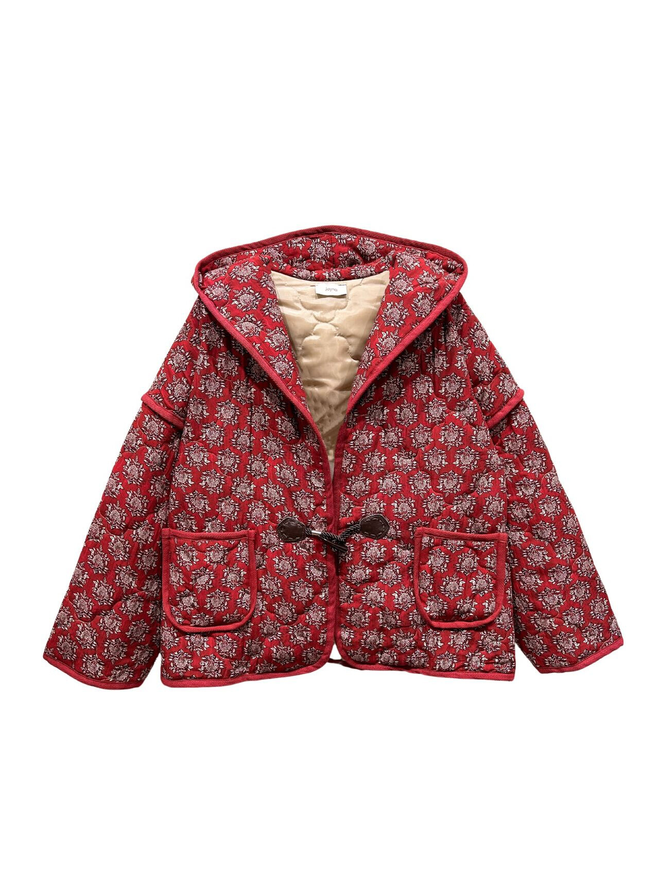 Wholesaler JOYNA - FLORAL QUILTED JACKET