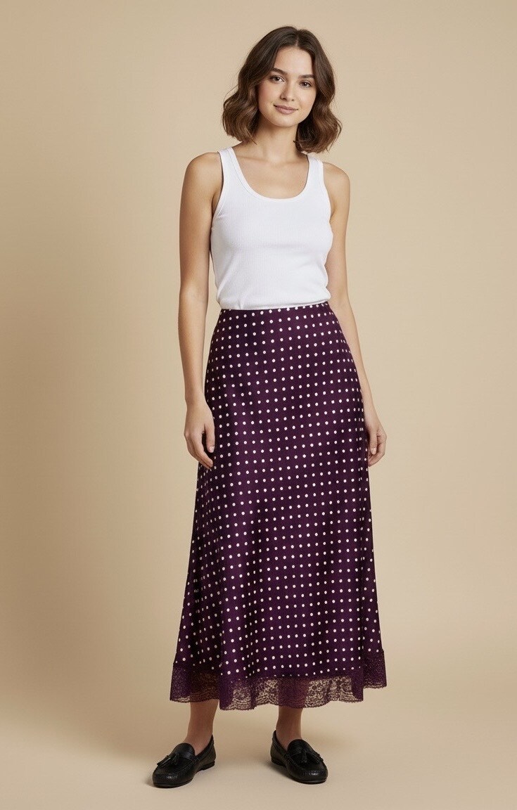 Jupe en tulle motif à pois - Rose - Kiabi - 11.00