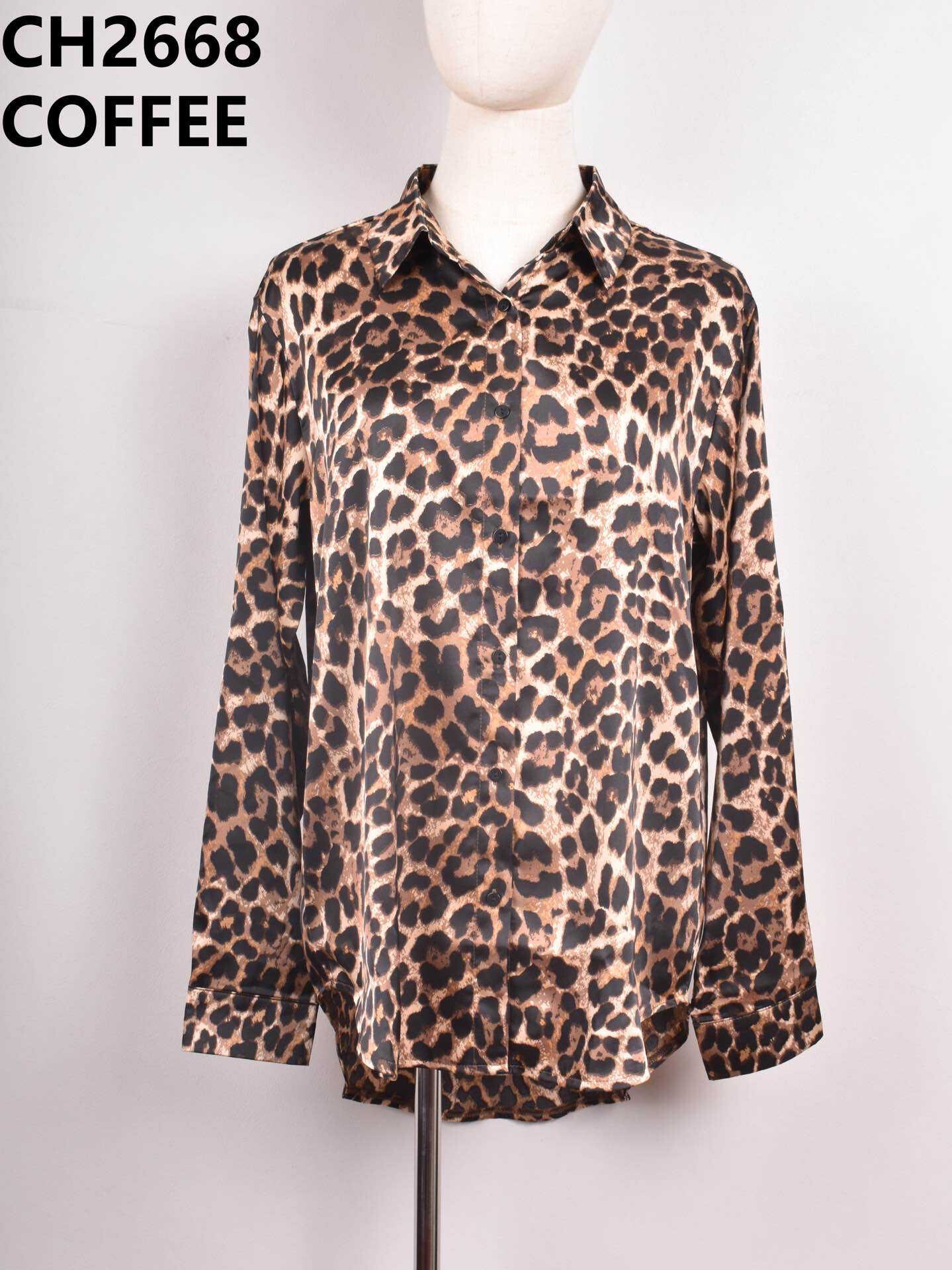 Mayorista JS Millenium - Camisa manga larga estampado leopardo