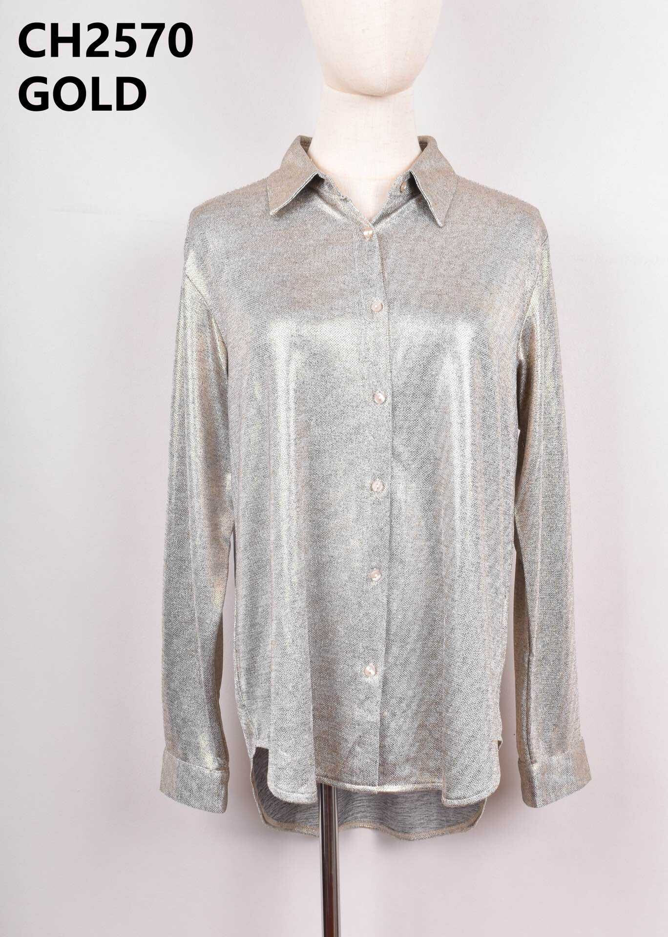 Wholesaler JS Millenium - Shirt dress with shiny bow