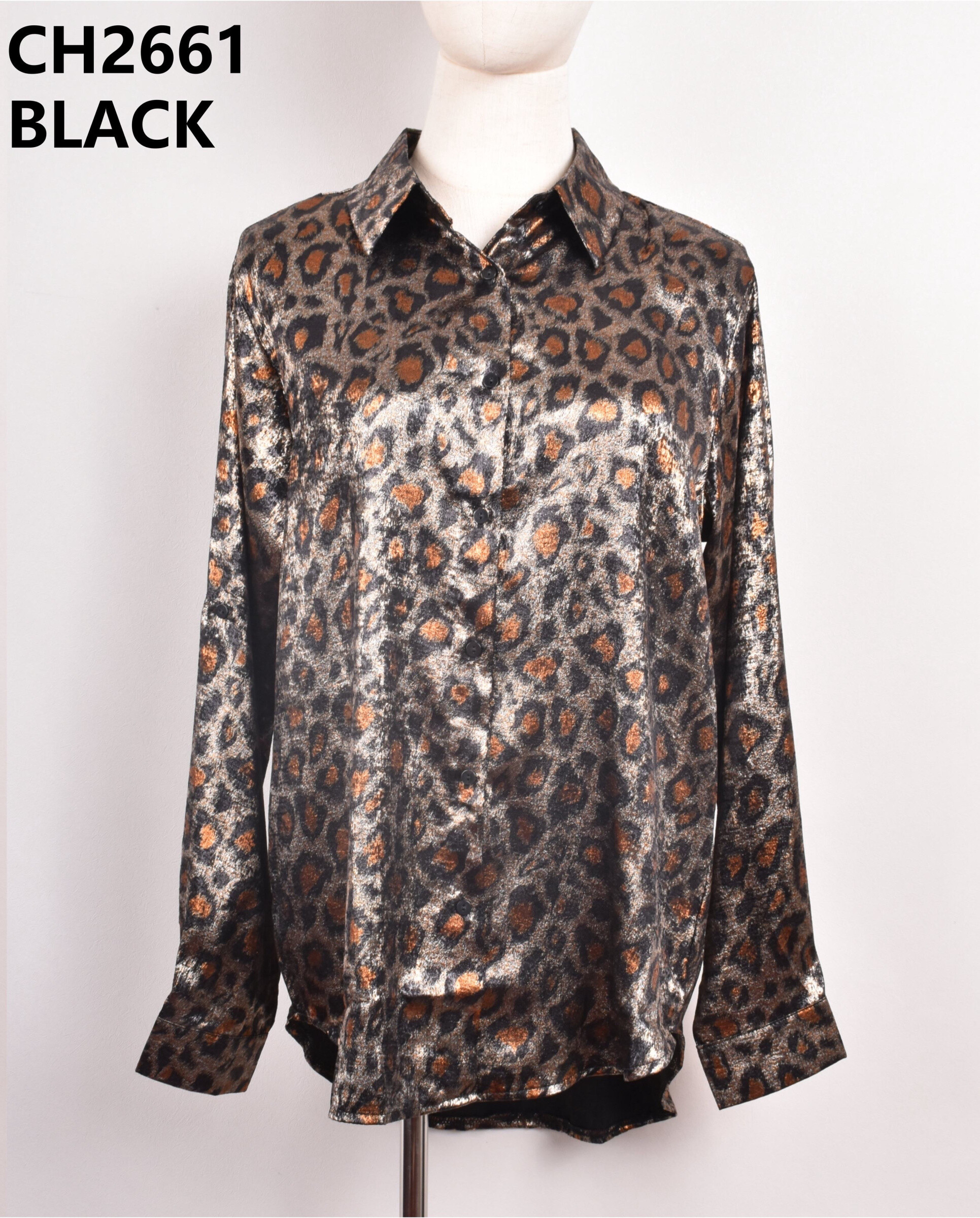 Wholesaler JS Millenium - Shiny Leopard Shirt