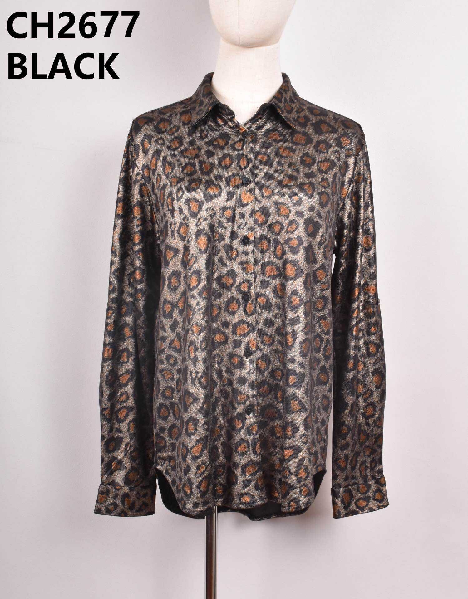 Wholesaler JS Millenium - Shiny Leopard Shirt
