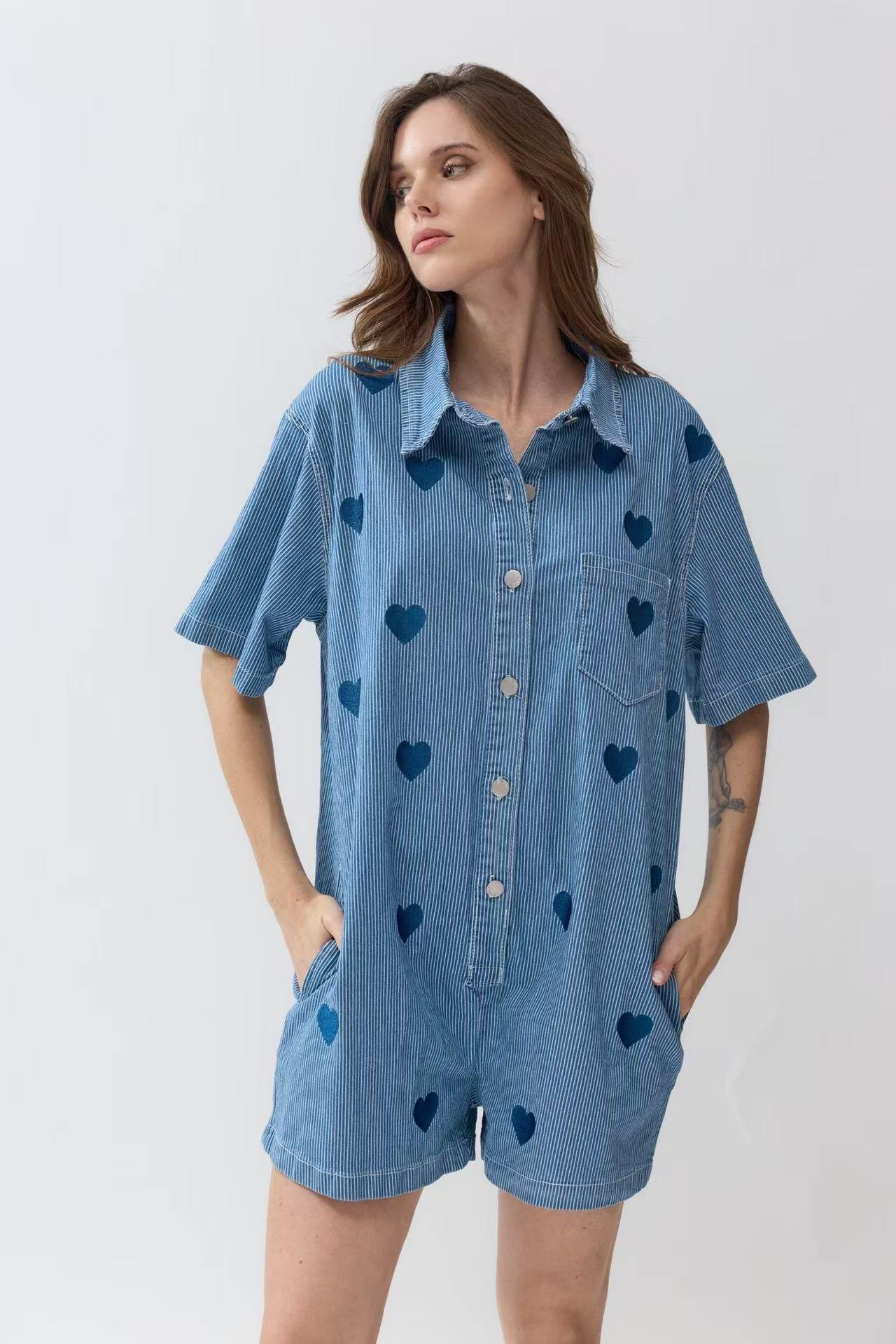 Wholesaler JS Millenium - DENIM JUMPSUIT