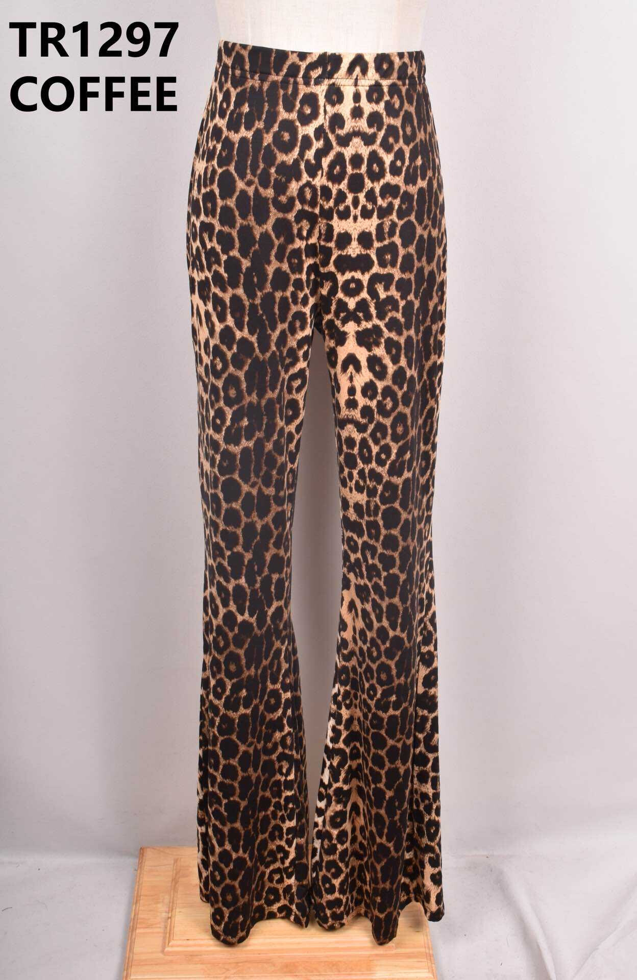 Mayorista JS Millenium - Pantalones acampanados con estampado de leopardo