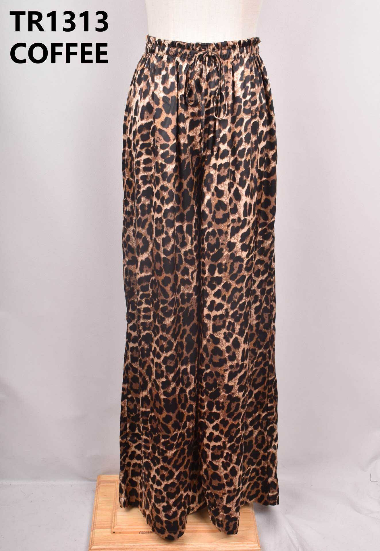 Mayorista JS Millenium - Pantalones anchos con estampado de leopardo