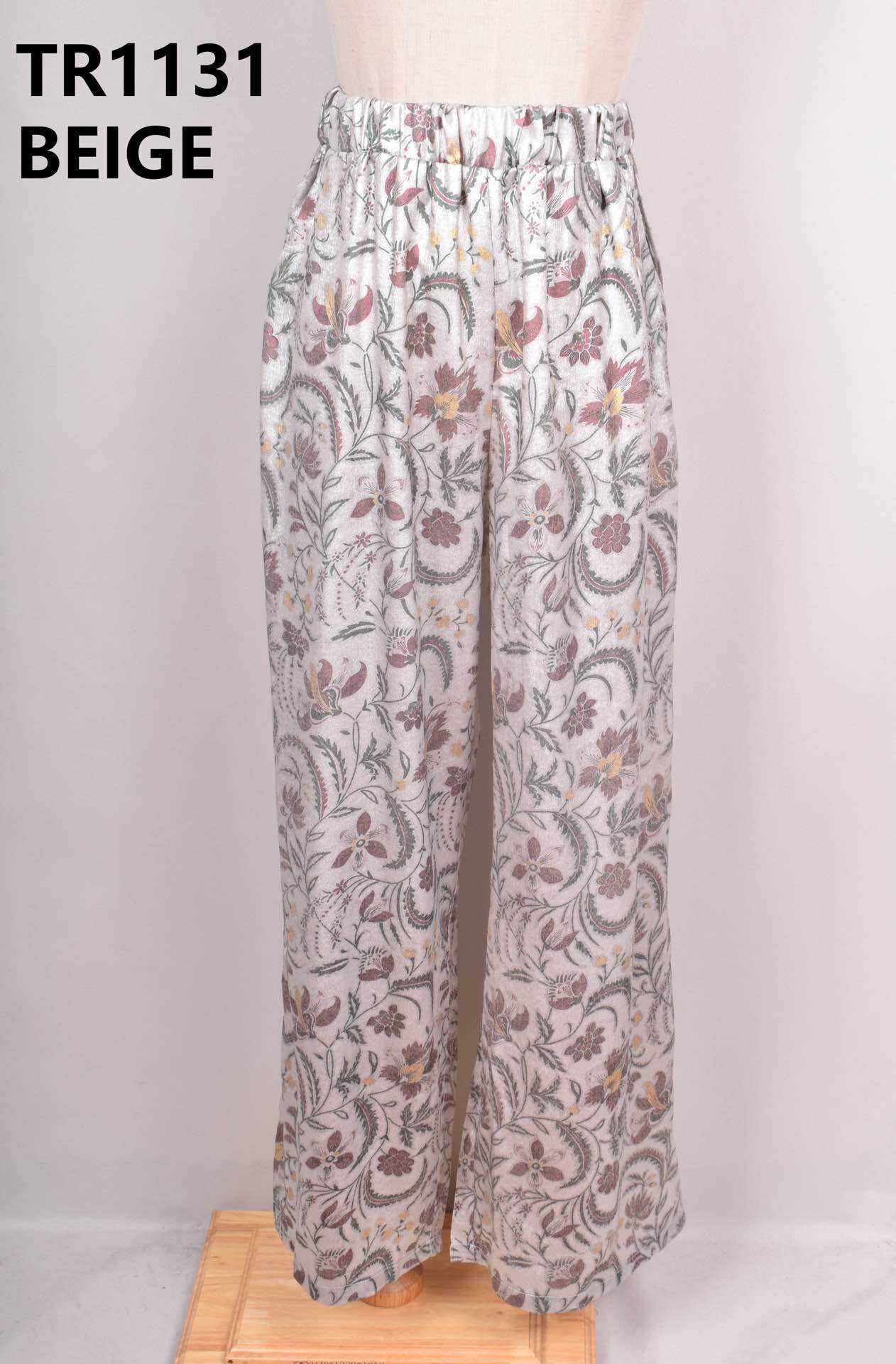 Wholesaler JS Millenium - Shiny Floral Trousers