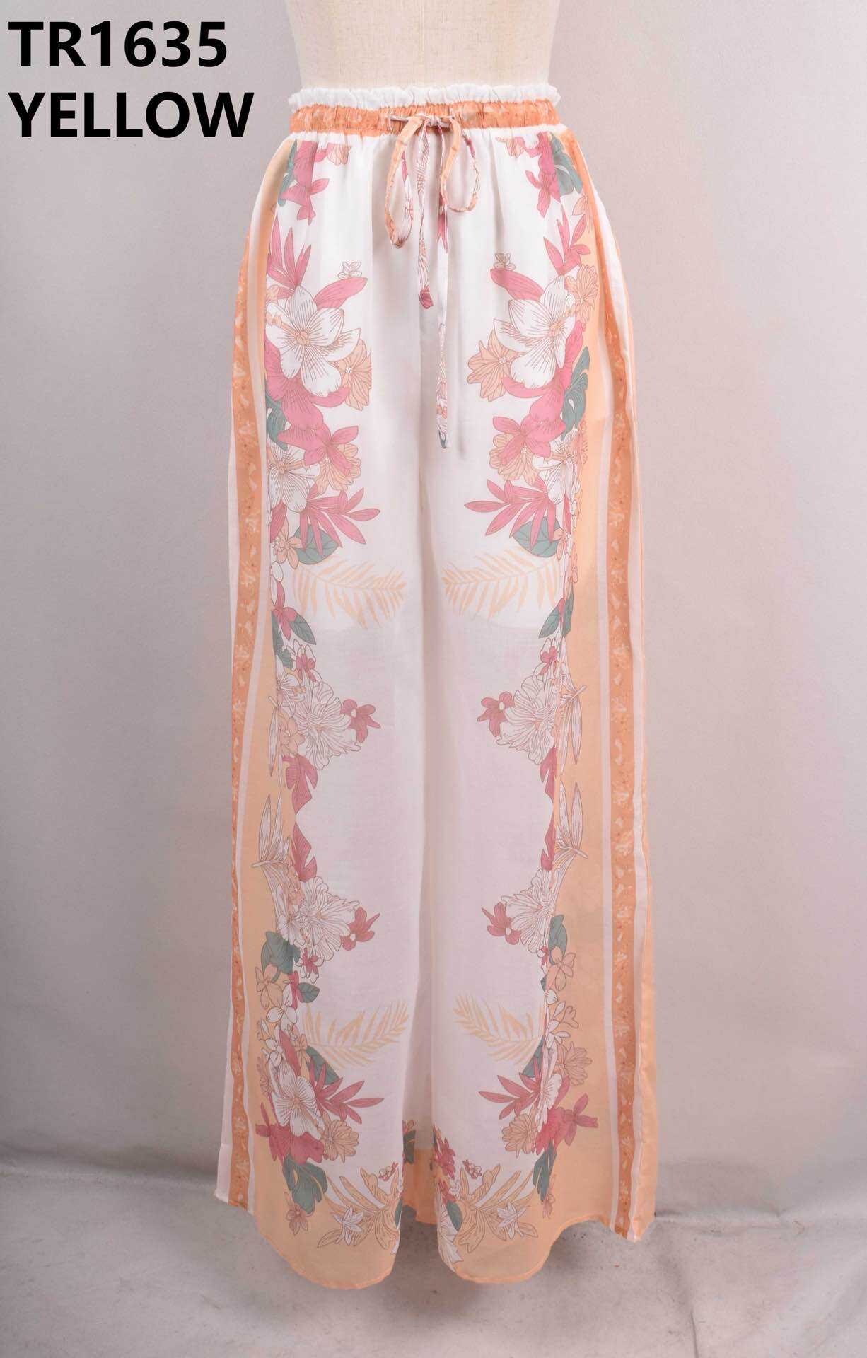 Großhändler JS Millenium - Hose mit Blumenmuster