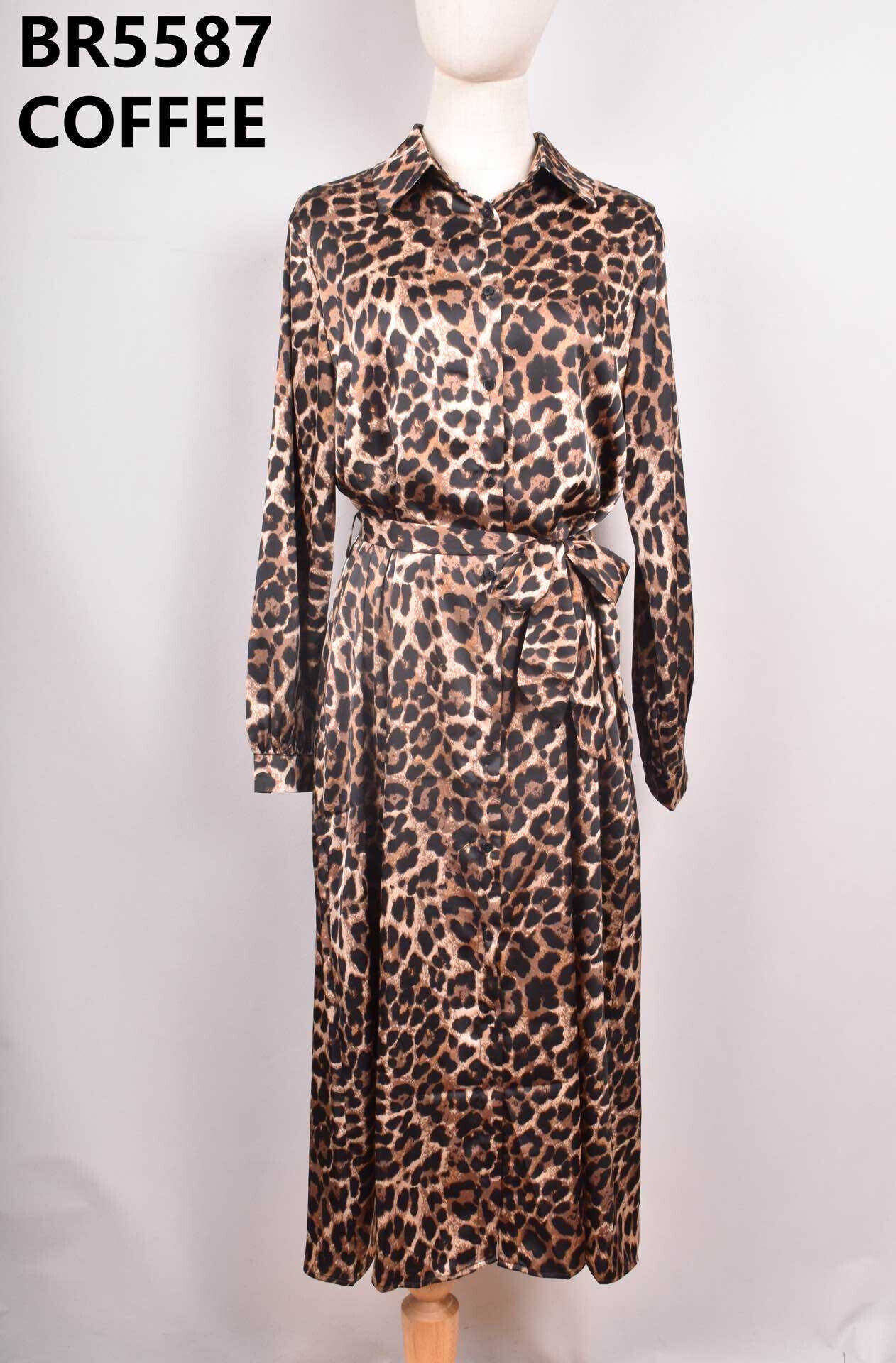 Mayorista JS Millenium - Vestidos largos con estampado de leopardo