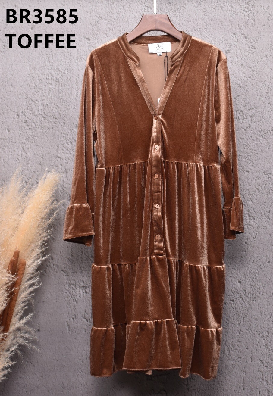 Wholesaler JS Millenium - Chic Velvet Dress