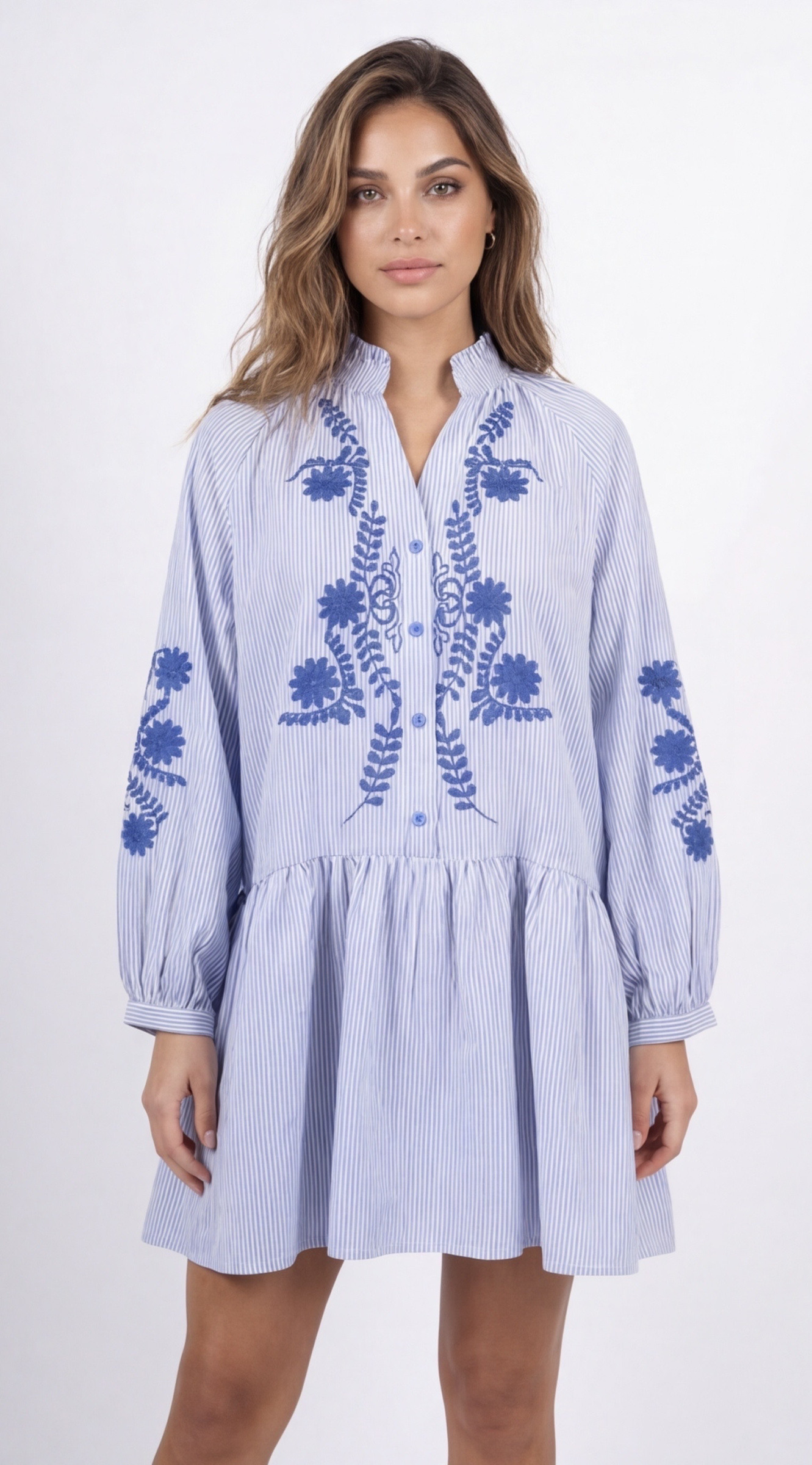 Grossiste JS Millenium - ROBE BRODERIE