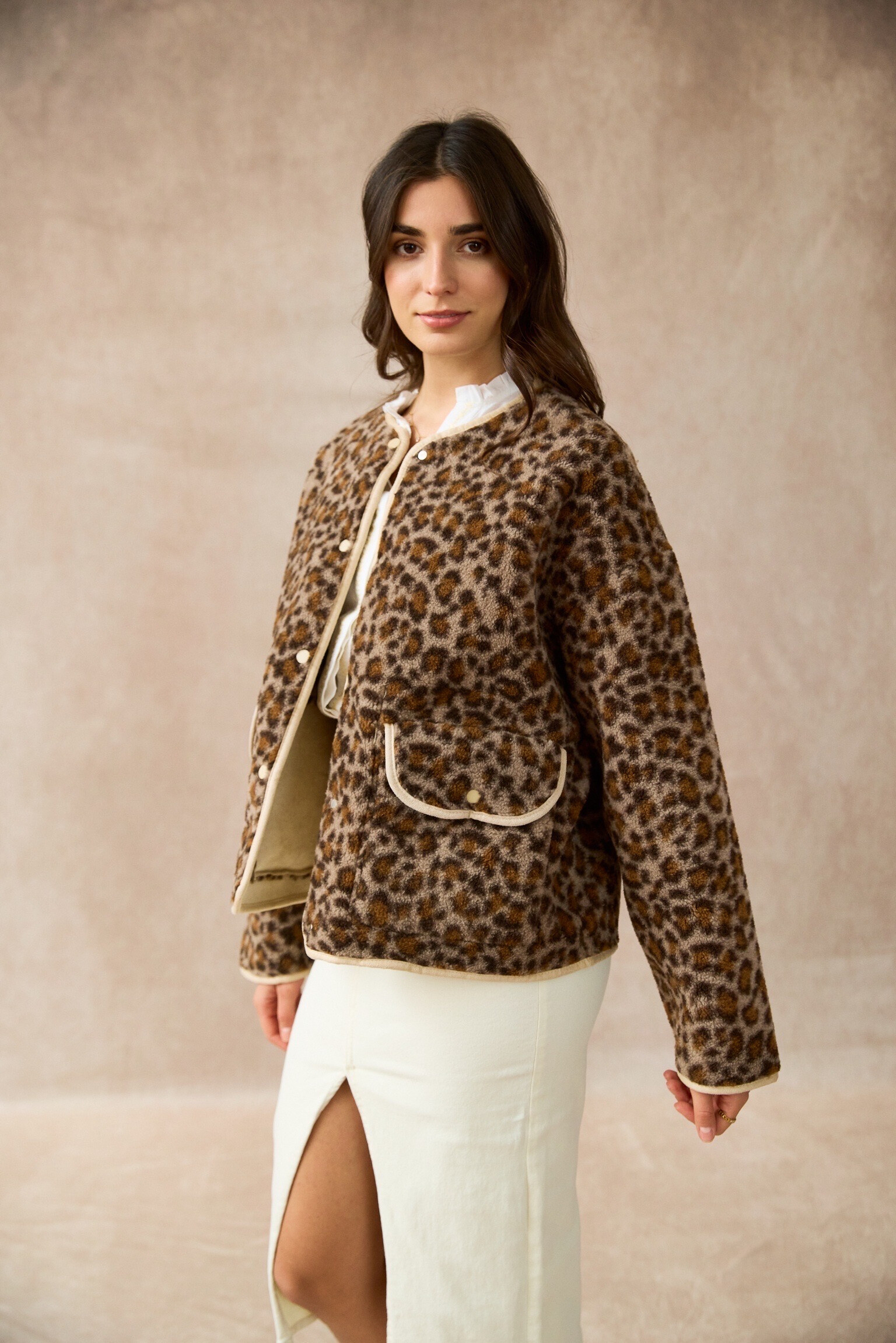 Wholesaler JS Millenium - Reversible Leopard Jacket